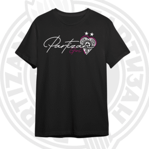WOMEN’S T-SHIRT “HEART” XS – FK PARTIZAN