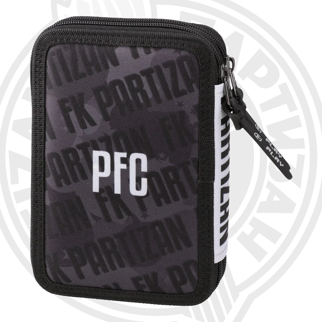 FK PARTIZAN PENCIL CASE WITH 2 ZIPS - Image 2