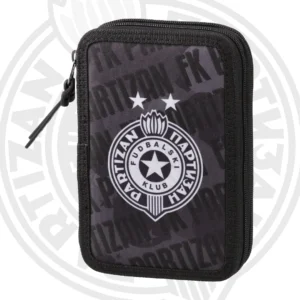 FK PARTIZAN PENCIL CASE WITH 2 ZIPS