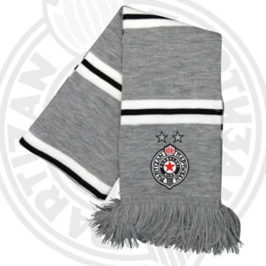BAR SCARF GREY
